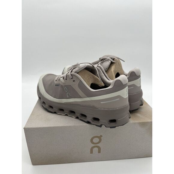 On Cloudvista 2 Women's Waterproof Trail Running Shoes Sand Size 8.5 Fog Cinder - Picture 5 of 9